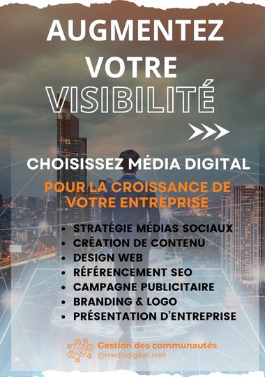 Augmentez votre visibilité