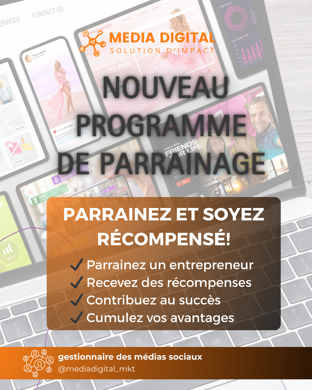 Référencement et de parrainage